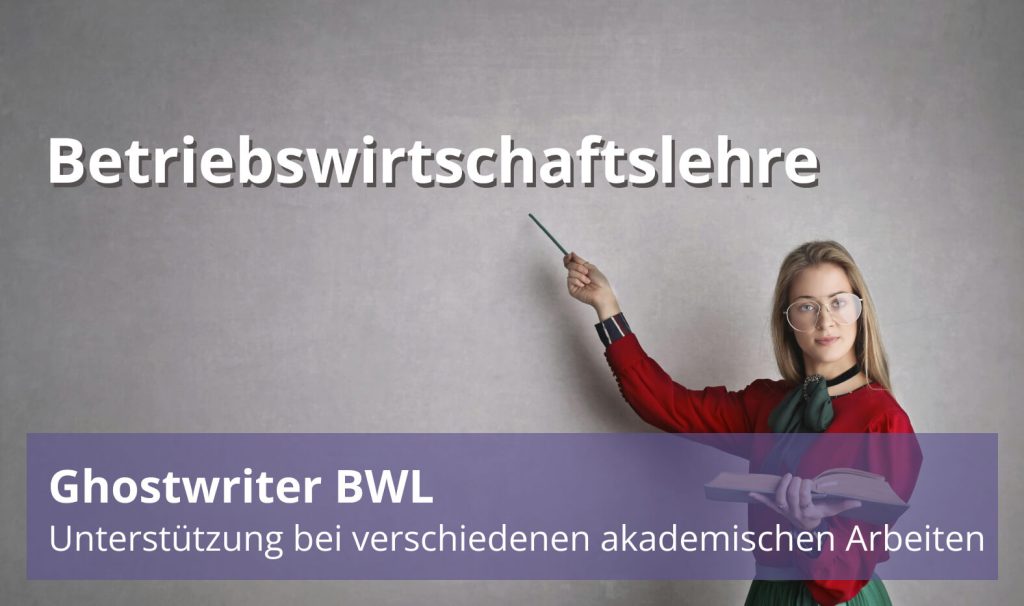 Ghostwriter für BWL