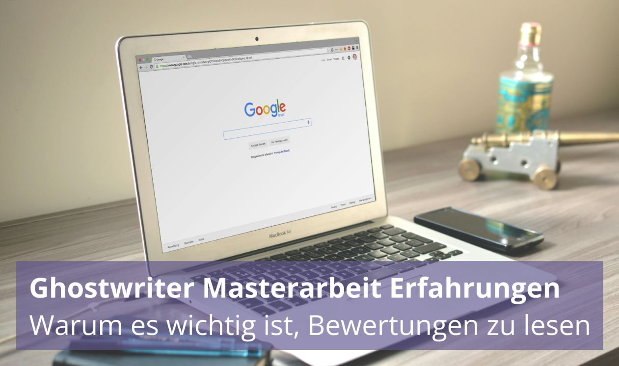 Ghostwriter Masterarbeit Erfahrungen
