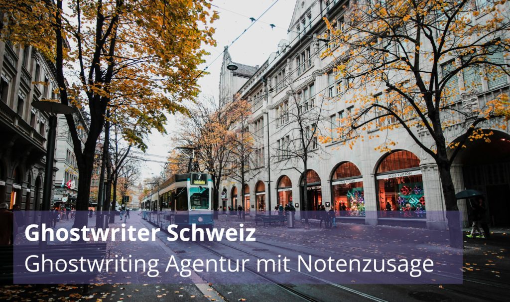 Ghostwriter Schweiz Erfahrungen
