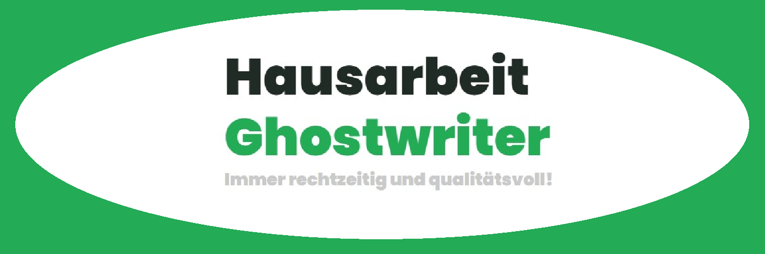 Hausarbeit Ghostwriter Erfahrungen
