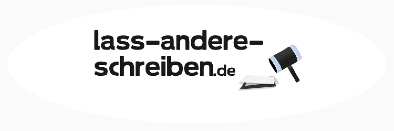 Lass-andere-schreiben Erfahrungen